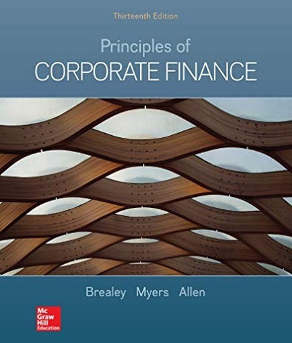 Cover of Principles of Corporate Finance